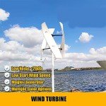 Vertical Axis Wind Turbine Generator Kit for Home