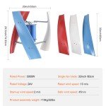 3000W 24V Vertical Wind Turbine Generator