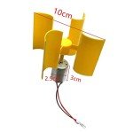 Mini Vertical Wind Turbine for DIY Education