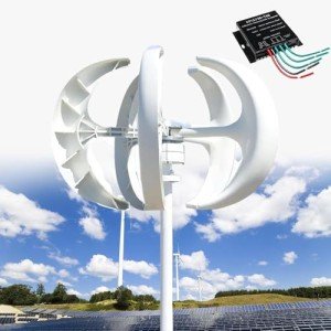 High-Power 12,000W Vertical Wind Turbine Kit