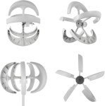 High-Power 12,000W Vertical Wind Turbine Kit