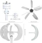 High-Power 12,000W Vertical Wind Turbine Kit