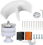 High-Power 12,000W Vertical Wind Turbine Kit