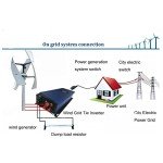 6000W Vertical Axis Wind Turbine Generator for Home