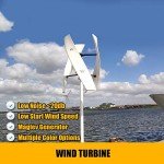 6000W Vertical Axis Wind Turbine Generator for Home