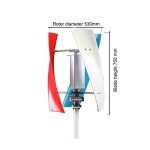 12000W Vertical Axis Home Wind Turbine Kit