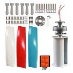 12000W Vertical Axis Home Wind Turbine Kit