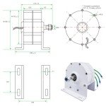 10,000W Permanent Magnet Wind Turbine Generator