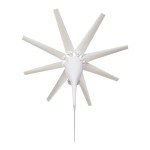 600W 8-Blade Home Wind Turbine Kit