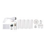 600W 8-Blade Home Wind Turbine Kit