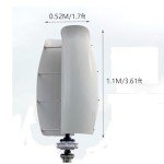 1500W Vertical Axis Wind Turbine Kit for Home
