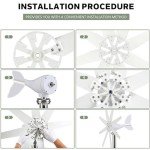 12000W Home Wind Turbine with Solar Controller