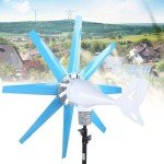 12000W Home Wind Turbine with Solar Controller