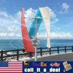 Vertical Wind Turbine Generator with Controller 12V