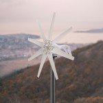 600W 12V Wind Turbine Generator Kit with 8 Blades