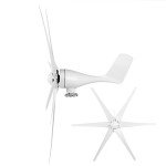 1600W 6 Blade Small Wind Turbine Generator Kit