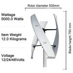 High Power 5000W Home Wind Turbine Kit