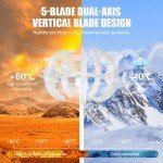 24V 400W Vertical Axis Home Wind Turbine