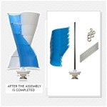 3KW Vertical Wind Turbine Generator Kit for Home
