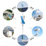 3KW Vertical Wind Turbine Generator Kit for Home