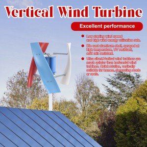 3000W Vertical Wind Turbine Generator Kit 12V