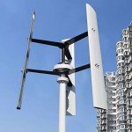 800W Vertical Axis Wind Turbine Generator Kit