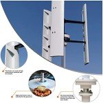 800W Vertical Axis Wind Turbine for Home Use