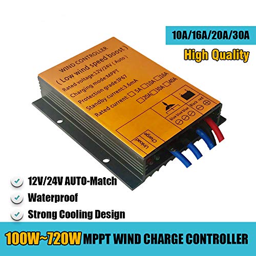 NINILADY 600W Vertical Wind Turbine Generator - 12V