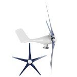 800W Blue 12V Wind Turbine Kit for Home