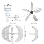 Fablestoryem 10kW Vertical Wind Turbine Kit