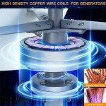 10000W Vertical Axis Wind Turbine Generator 12V-220V