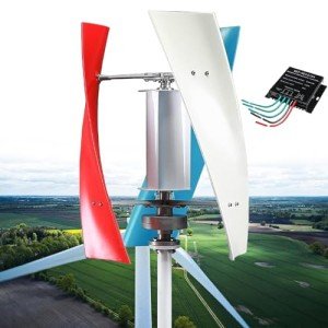 Silent 14000W Vertical Wind Turbine for Homes