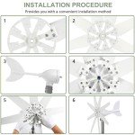 Magnetic Levitation 12000W Wind Turbine Kit