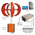12000W Vertical Wind Turbine Generator Kit for Home