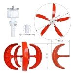 12000W Vertical Wind Turbine Generator Kit for Home