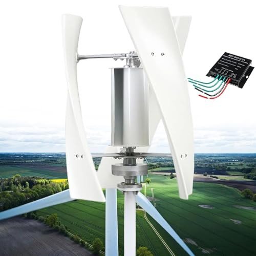 Silent 14000W Vertical Wind Turbine for Home
