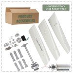 Silent 14000W Vertical Wind Turbine for Home