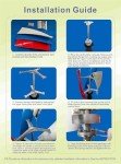 Silent 14000W Vertical Wind Turbine for Home