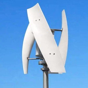 Quiet Vertical Wind Turbine for Home Use