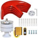 Pikasola 200W Vertical Axis Wind Turbine Kit