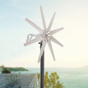 600W 12V Wind Power Generator Kit with 8 Blades