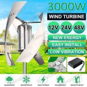 3000W Vertical Axis Wind Turbine Generator