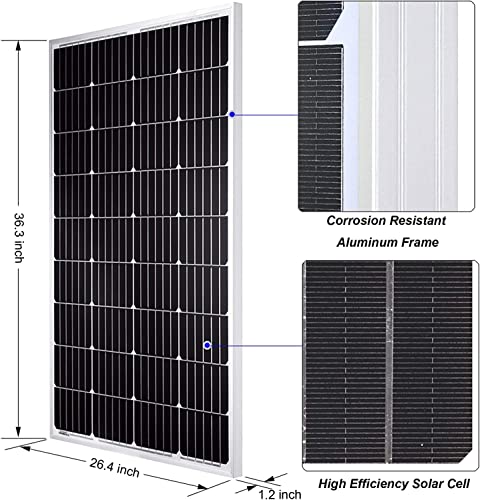 Pikasola 24V Wind Turbine Generator + Solar Panel Kit