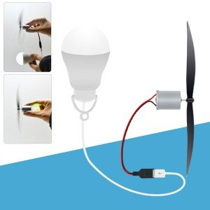 DIY Micro Wind Turbine Generator Kit for Home
