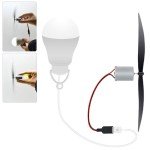 DIY Micro Wind Turbine Generator Kit for Home