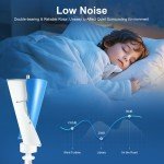 100W Vertical Axis Wind Turbine Home Kit