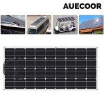 AUECOOR 1.4Kw Home Wind and Solar Power System