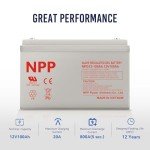 12V 100Ah Gel Battery for Home Wind Turbine