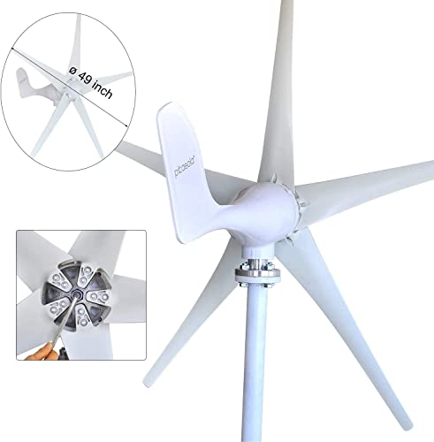 Pikasola 24V Wind Turbine Generator + Solar Panel Kit