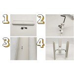 DUYIWAA Portable 30W Vertical Wind Turbine Kit